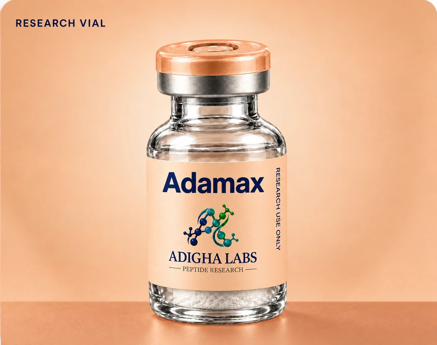 Adamax Adigha Labs research vial