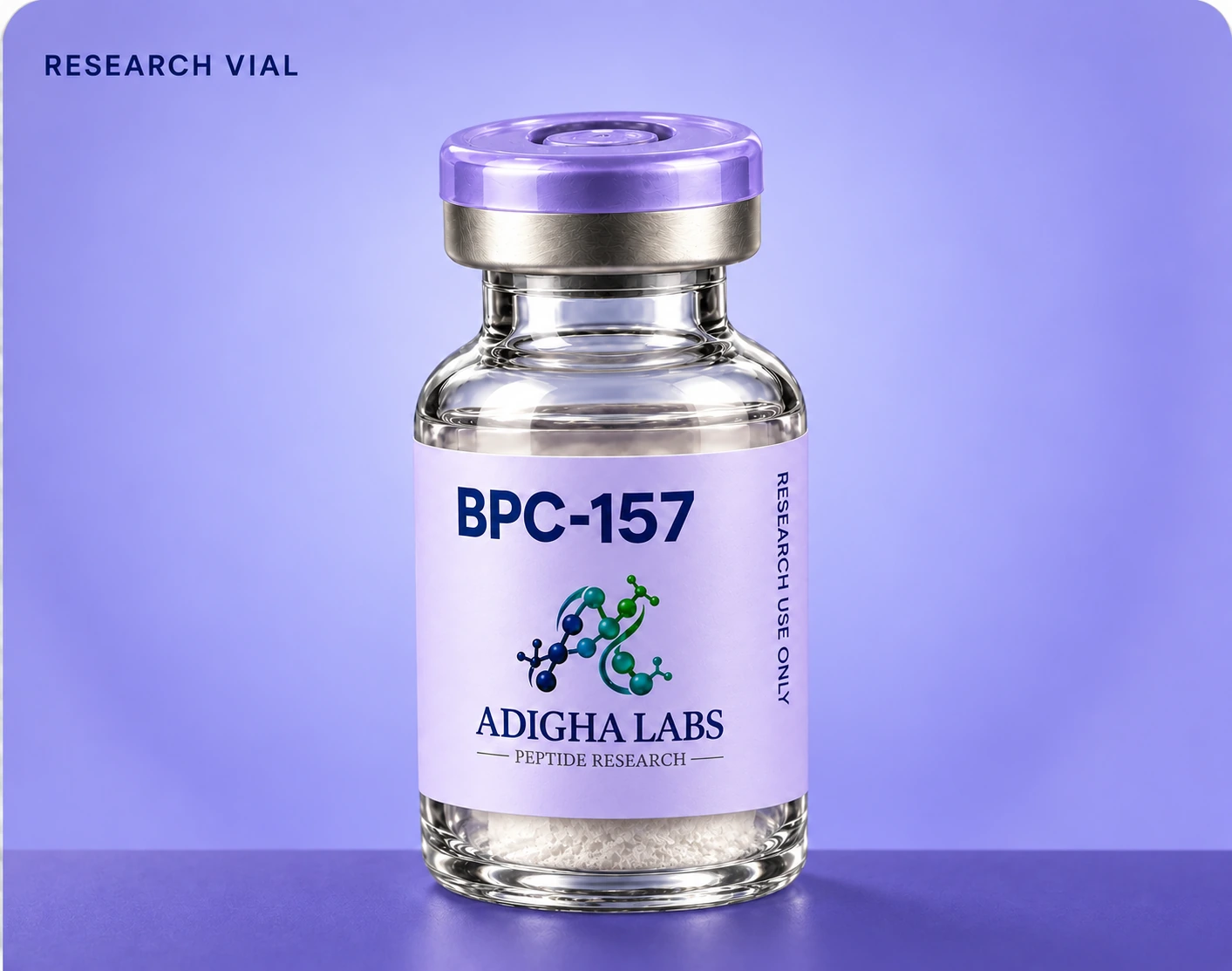 BPC-157 Adigha Labs research vial