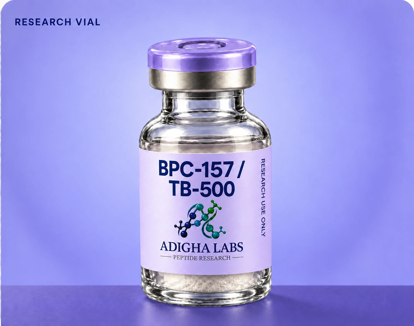 BPC-157 / TB-500 Adigha Labs research vial