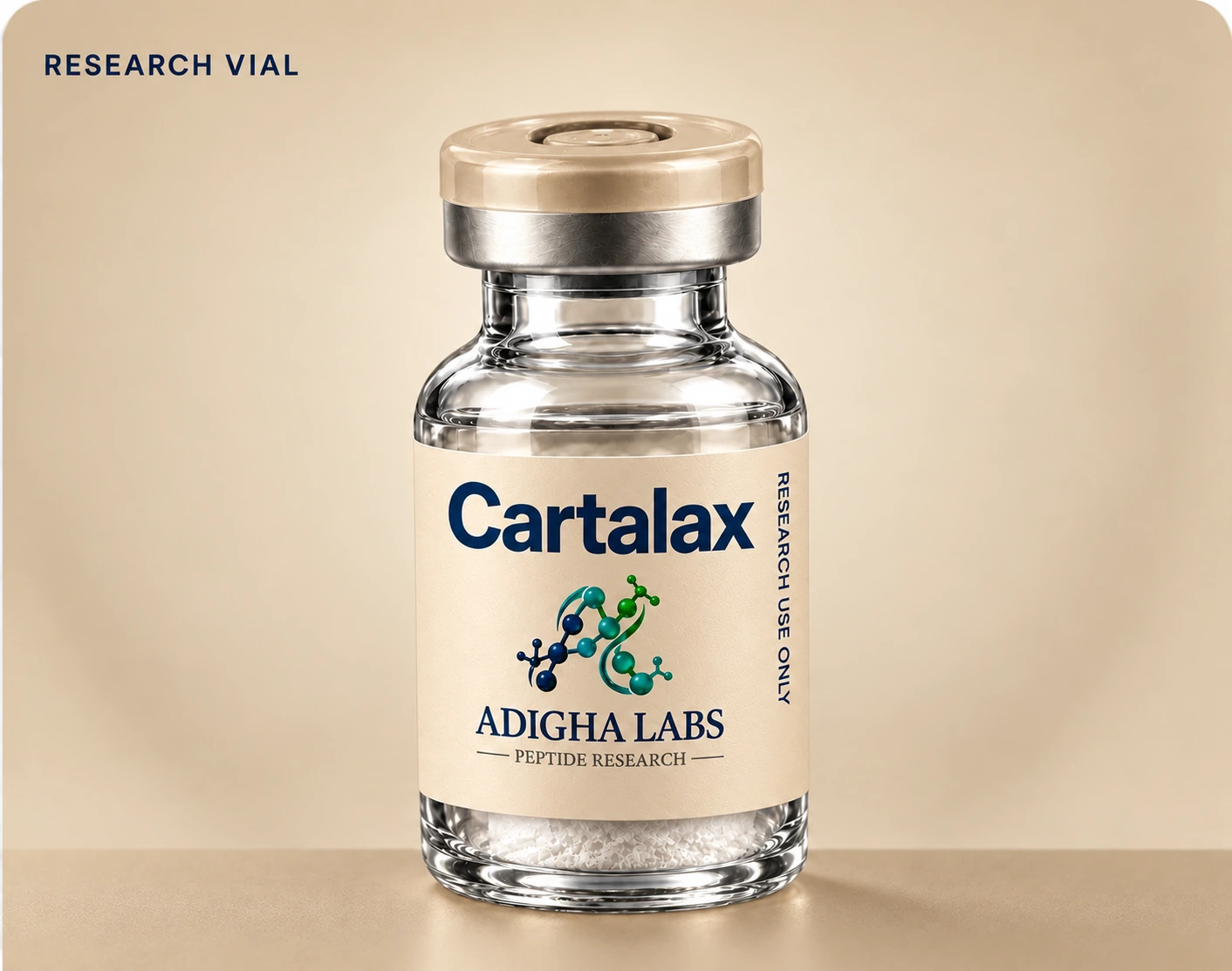 Cartalax Adigha Labs research vial