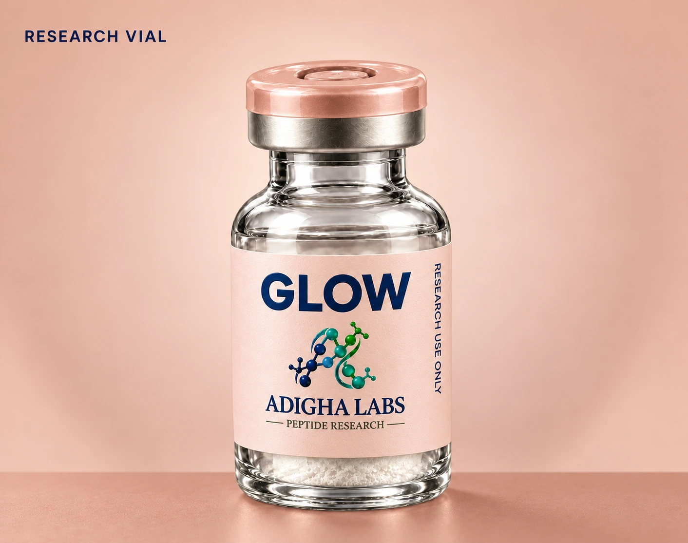 GLOW Adigha Labs research vial