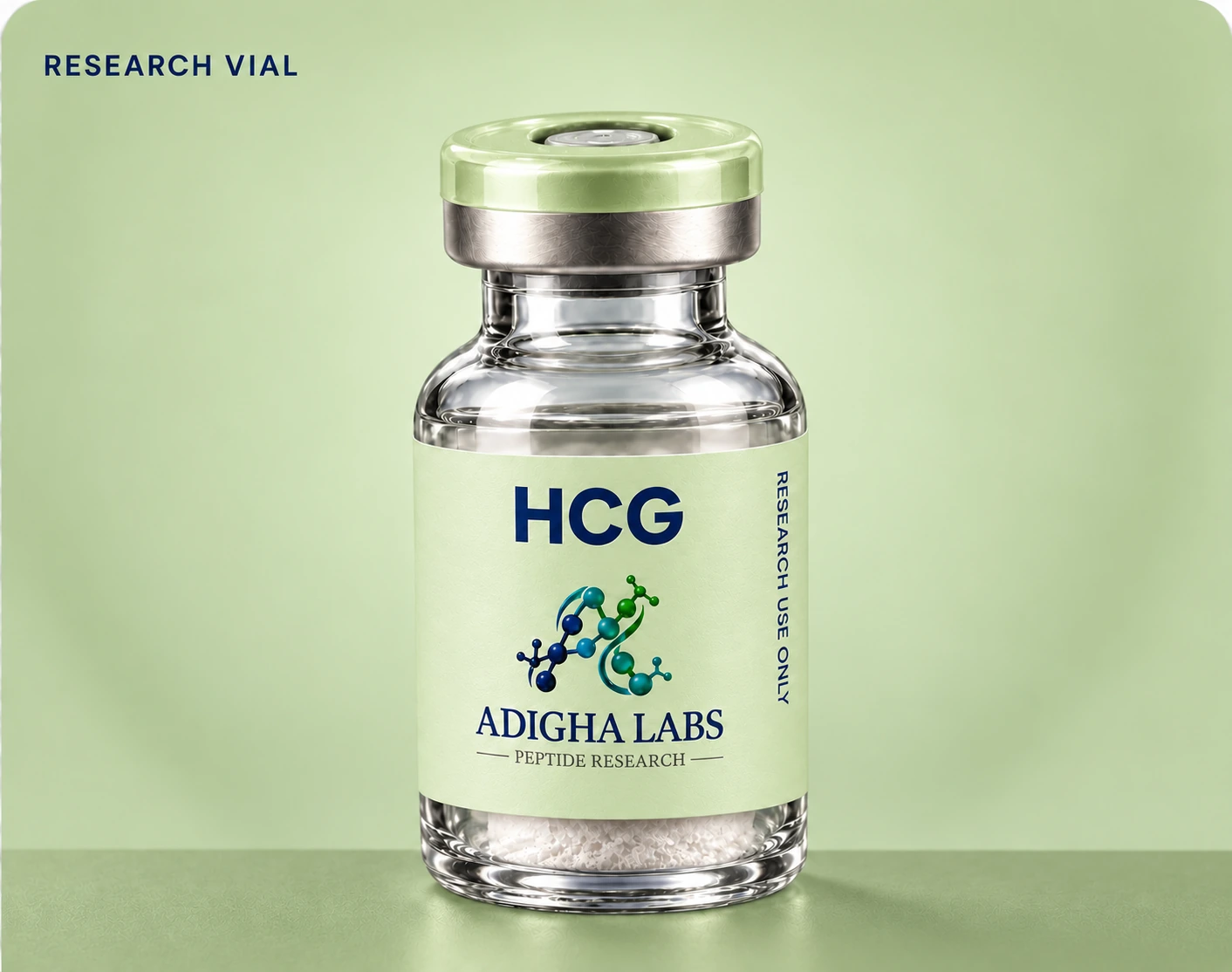 HCG Adigha Labs research vial
