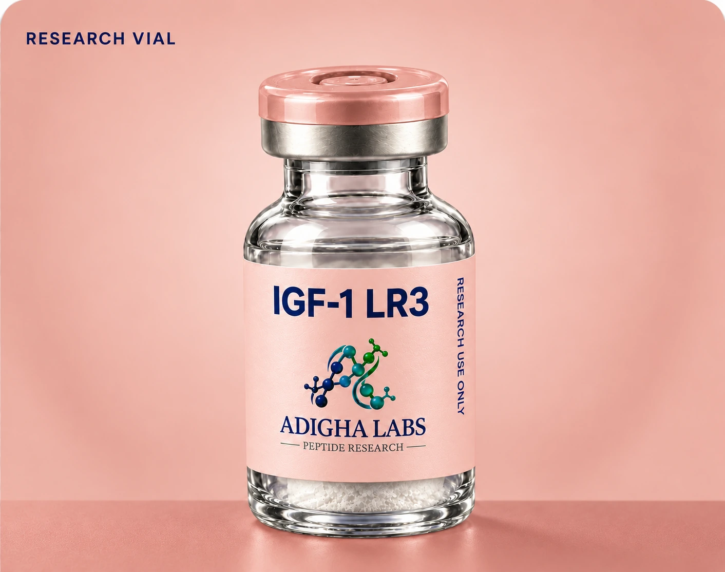 IGF-1 LR3 Adigha Labs research vial