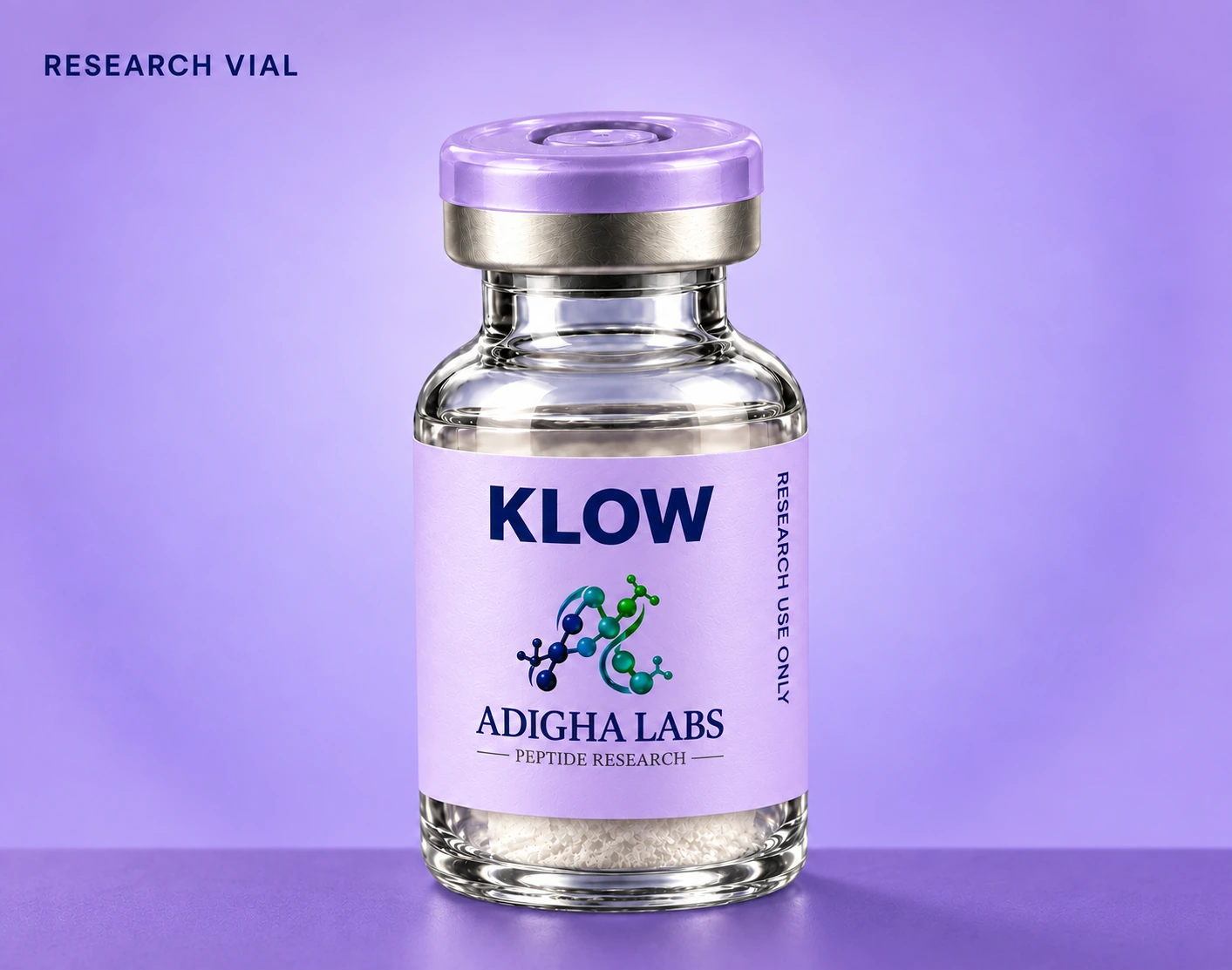 KLOW Adigha Labs research vial