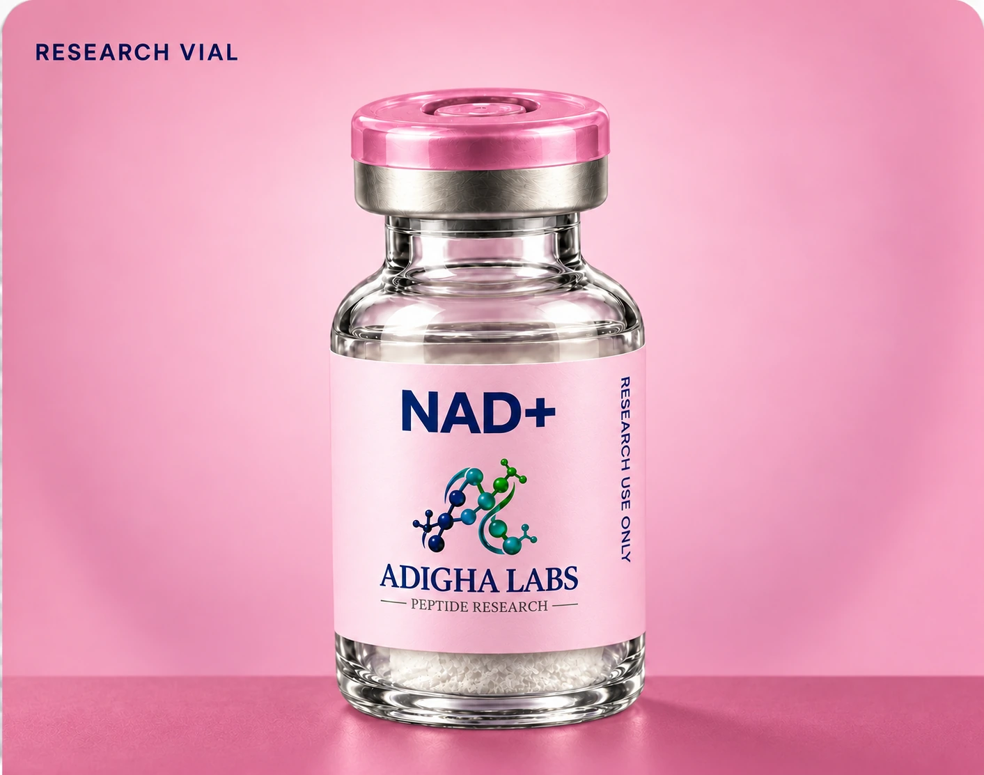 NAD+ Adigha Labs research vial