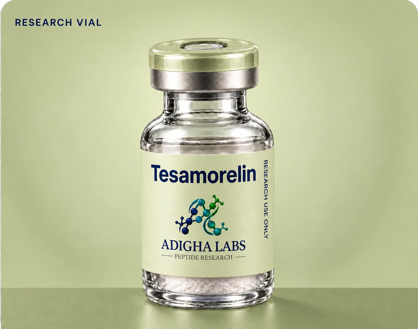 Tesamorelin Adigha Labs research vial