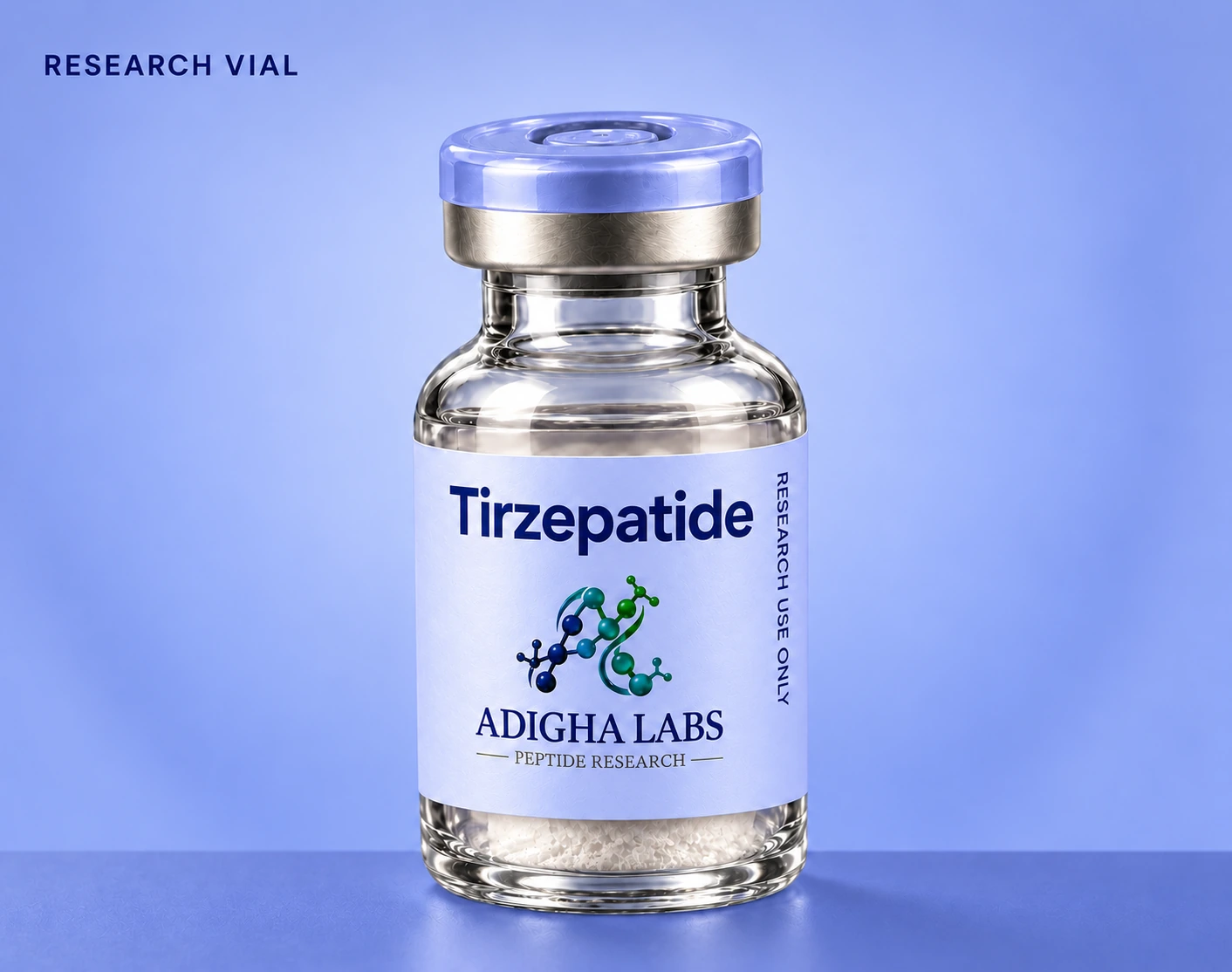 Tirzepatide Adigha Labs research vial